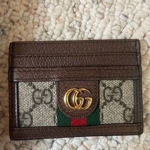 Gucci card holder